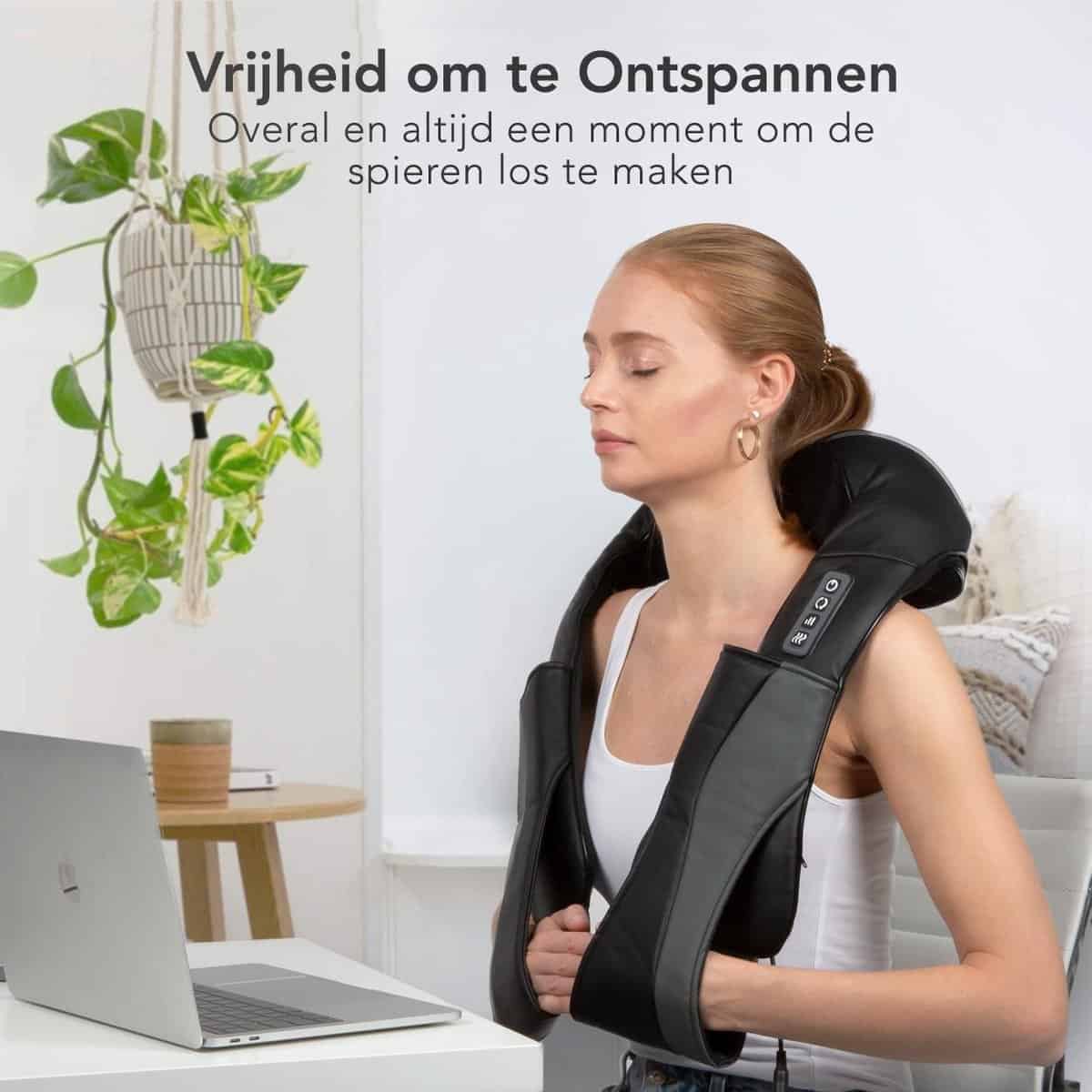 LifeGoods Shiatsu Massagekussen
