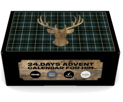 Axe & Dove Men+Care & Rexona en Simple DIY Adventskalender